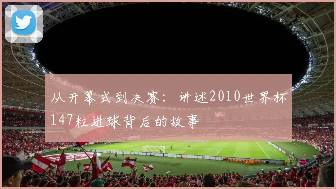 从开幕式到决赛：讲述2010世界杯147粒进球背后的故事